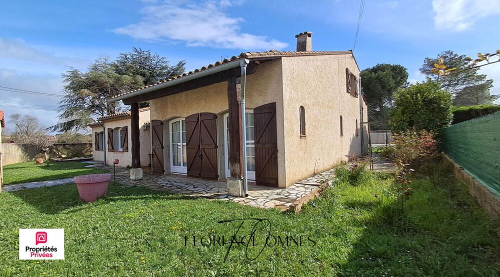 TREBES - Maison familiale - 5 chambres -196 m² avec piscine, grand garage et terrain arboré