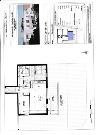  Appartement à vendre 3 pièces 68 m²