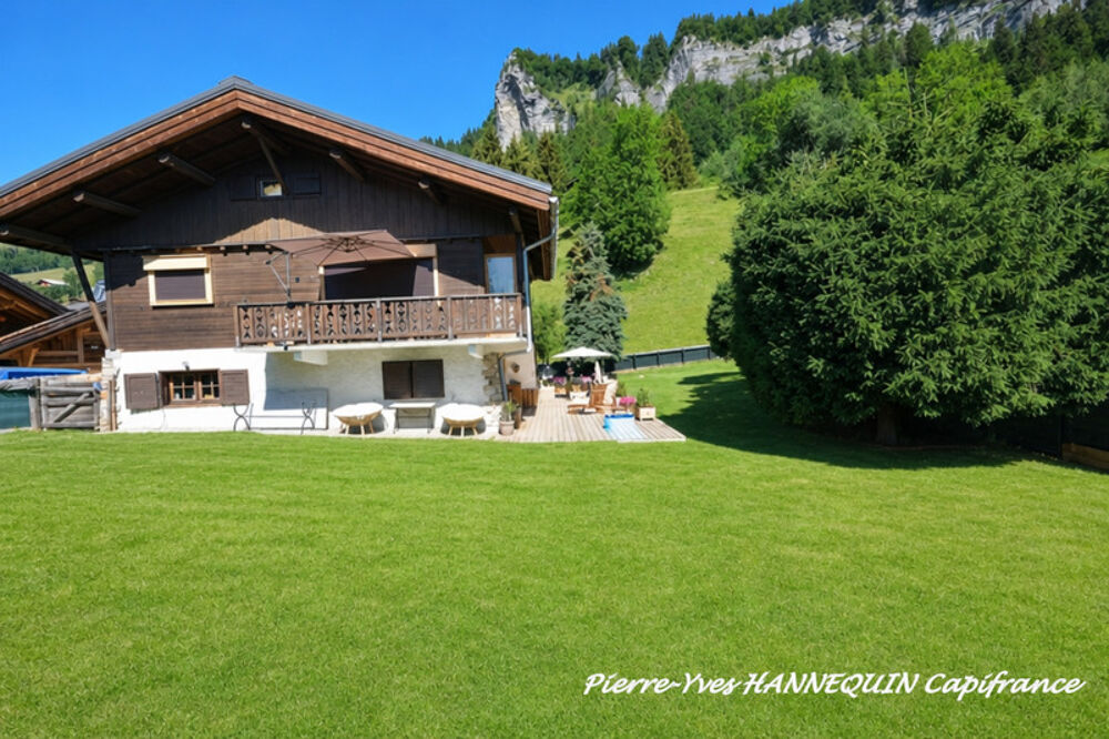 Chalet exceptionnel avec vue panoramique sur le Mont Blanc 157m2 au sol