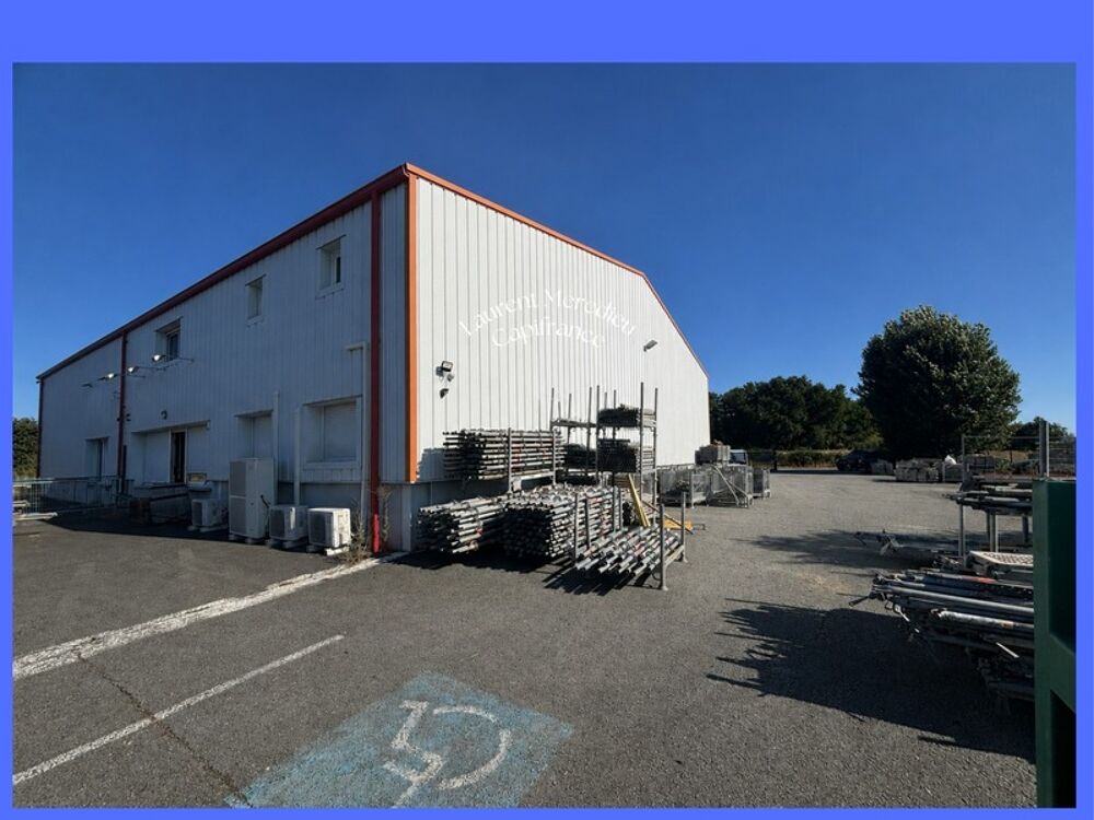   Local d'activités de 570 m² – Entrepôts, bureaux et possibilité de division en 2 lots indépendants Saint mariens