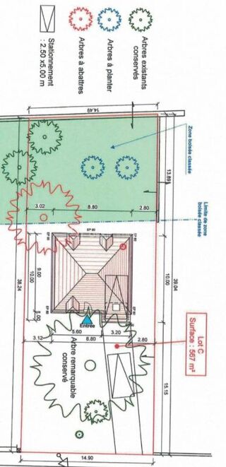  Terrain � vendre 567 m�