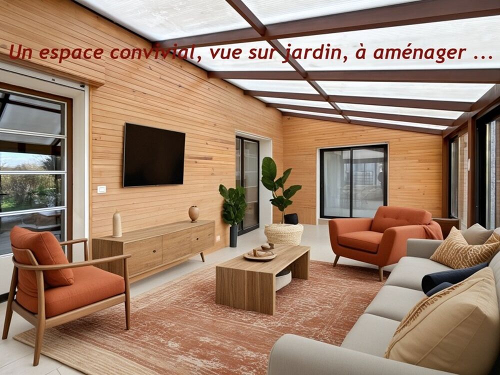 TEILLE (44) - NANTES à 35min - Ancenis à 15 min - Maison 9 pièces - 6 chambres - grand jardin naturel, arboré et fleuri