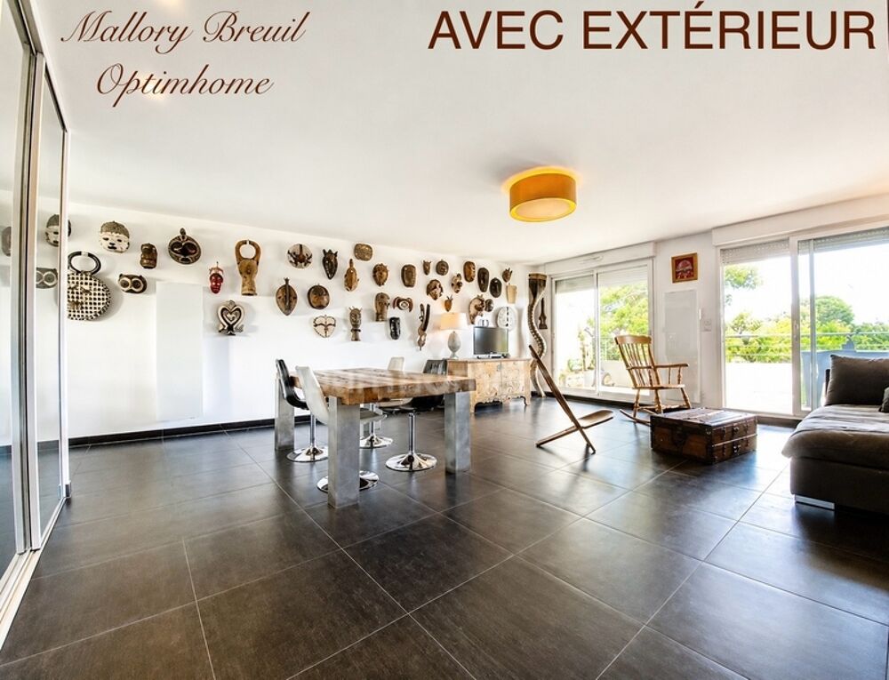 Appartement T3 91m2 avec terrasses et garage à BALARUC LES BAINS (34)