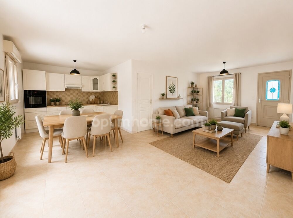 Vente Maison CONNERRÉ – Pavillon de plain-pied 3 chambres avec garage et jardin clos Connerre