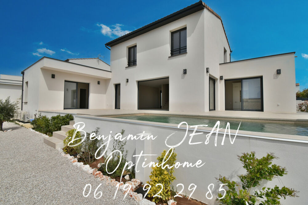 Maison F5 contemporaine à vendre à Sérignan  À 800m des plages !