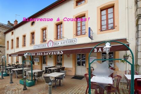 Fonds de commerce bar restaurant &agrave; vendre COUCHES (71) 47500 71490 Couches
