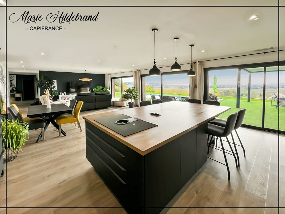 Vente Maison PROPRIÉTÉ CONTEMPORAINE – VUE DOMINANTE, PARC DE PRÈS D'1 HECTARE & PISCINE Valence d agen