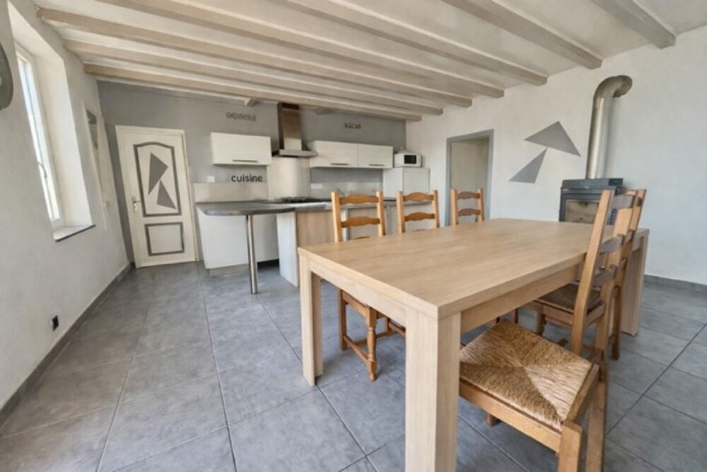 CHANGY (42), MAISON d'environ 70M² sur 1300M² de TERRAIN clos et arboré, 2 CHAMBRES, GARAGE