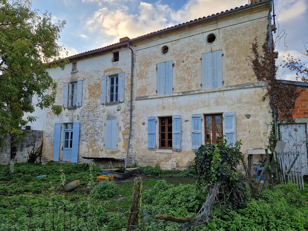 Maison à vendre 6 pièces TONNAY BOUTONNE (17)