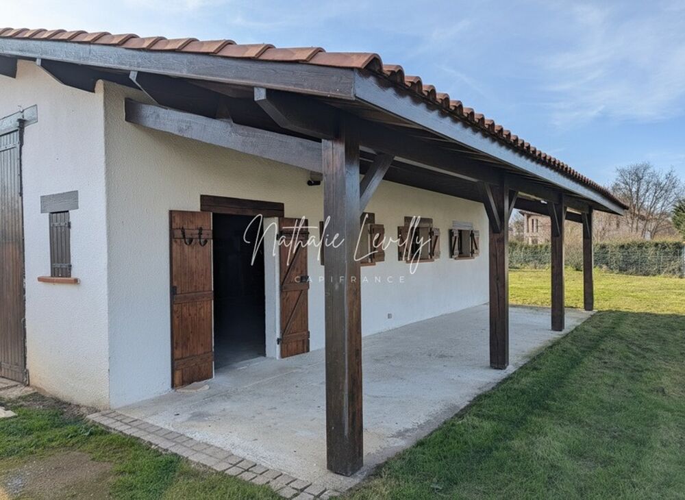 Grange et vaste terrain de 1135 m²  Potentiel d'agrandissement  Lavernose-Lacasse