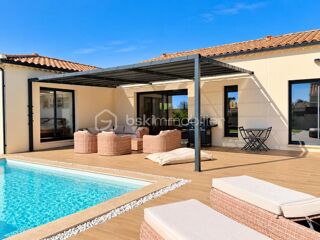 Vente Maison Magnifique villa contemporaine de plain-pied avec piscine, au pied des Dentelles de Montmirail Aubignan