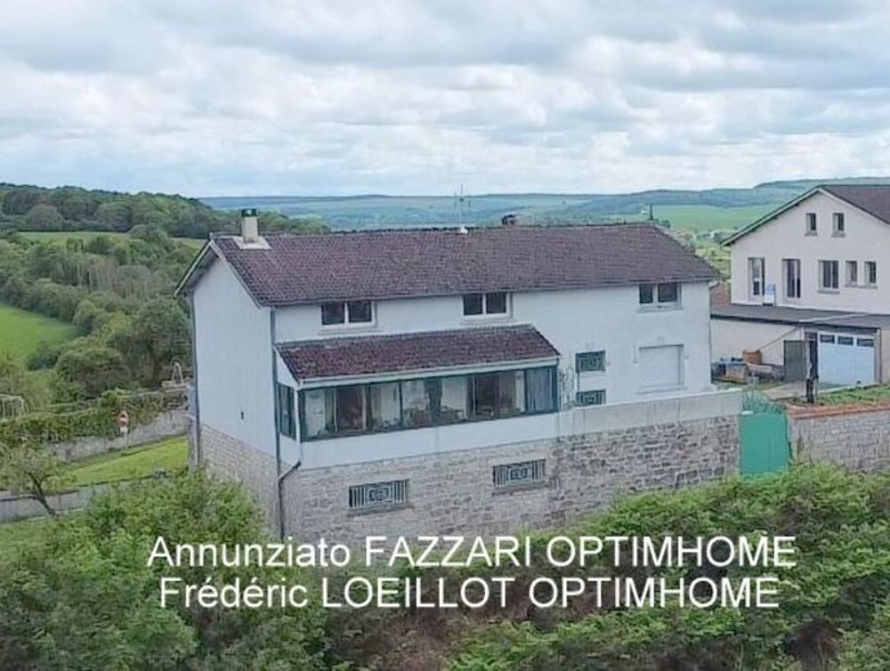 À vendre en exclusivité : Grande maison individuelle de 192 m² avec vue panoramique à Dun-sur-Meuse, proche de la Belgique et du