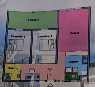  Appartement � vendre 3 pi�ces 76 m�