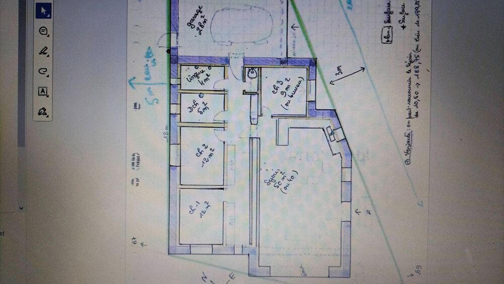 Vente Terrain Terrain 1989m² Fleurance (32500) 843m² constructible Fleurance