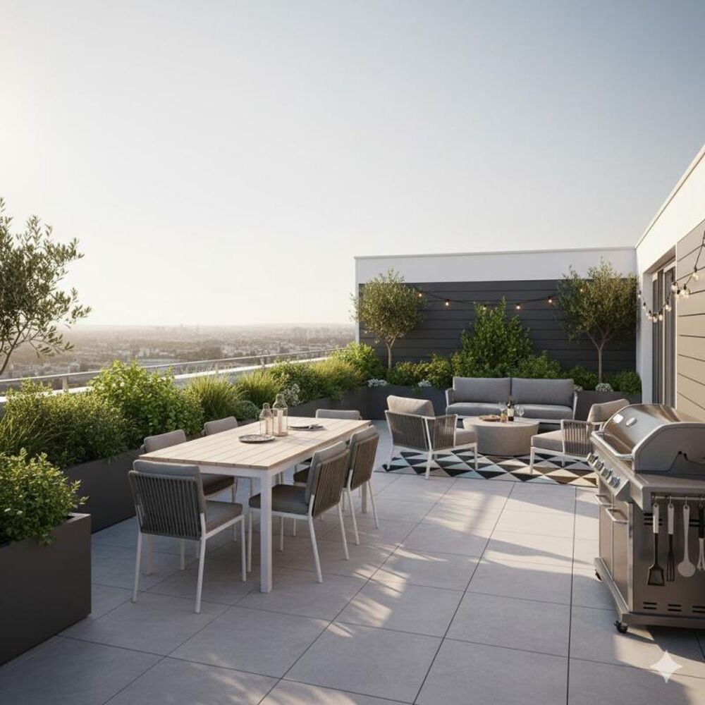 **SUPERBE 5 PIÈCES TRIPLEX AVEC TERRASSES  DERNIERS NIVEAUX**