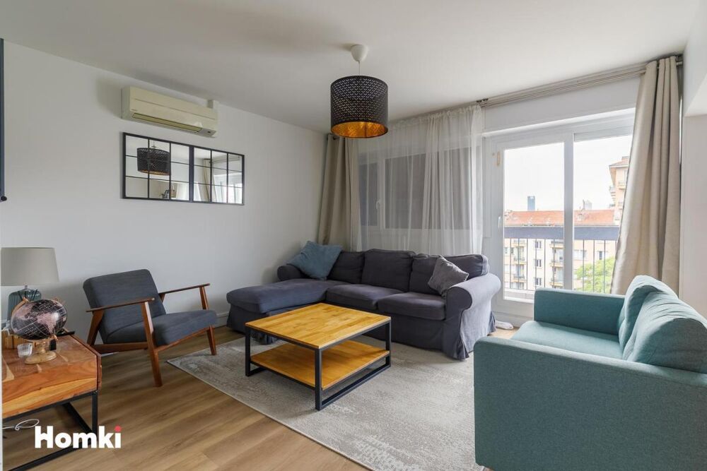 Appartement T4 de 82 m² à Villeurbanne 69100, Avenue Auguste Blanqui