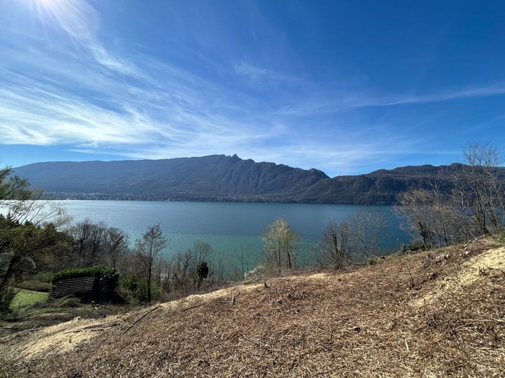 Vente Terrain tresserve terrain 1844 m2  vue panoramique sur le lac du Bourget Tresserve