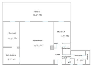  Loft à vendre 4 pièces 106 m²