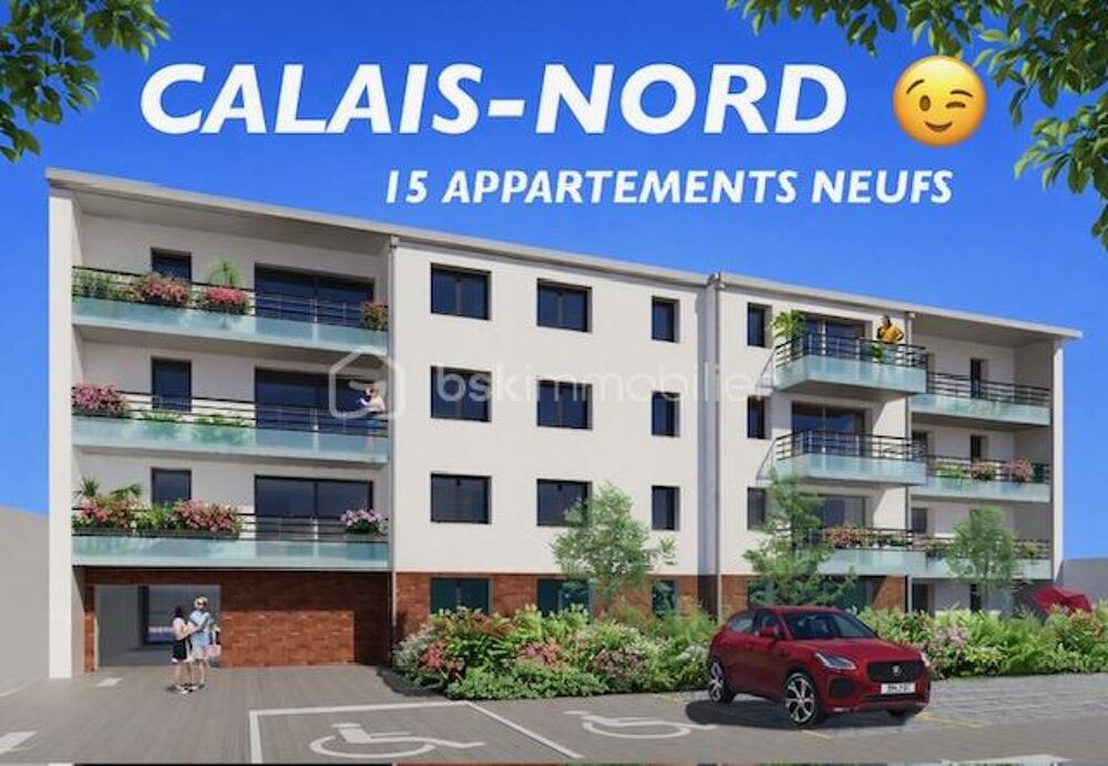 CALAIS NORD...VOTRE APPARTEMENT T2 / T3 NEUF 2027 /2028