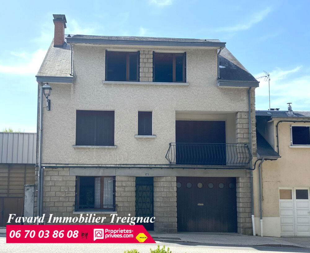 Maison de 132 m² 4 chambres - atelier 180 m² + Jardin TREIGNAC