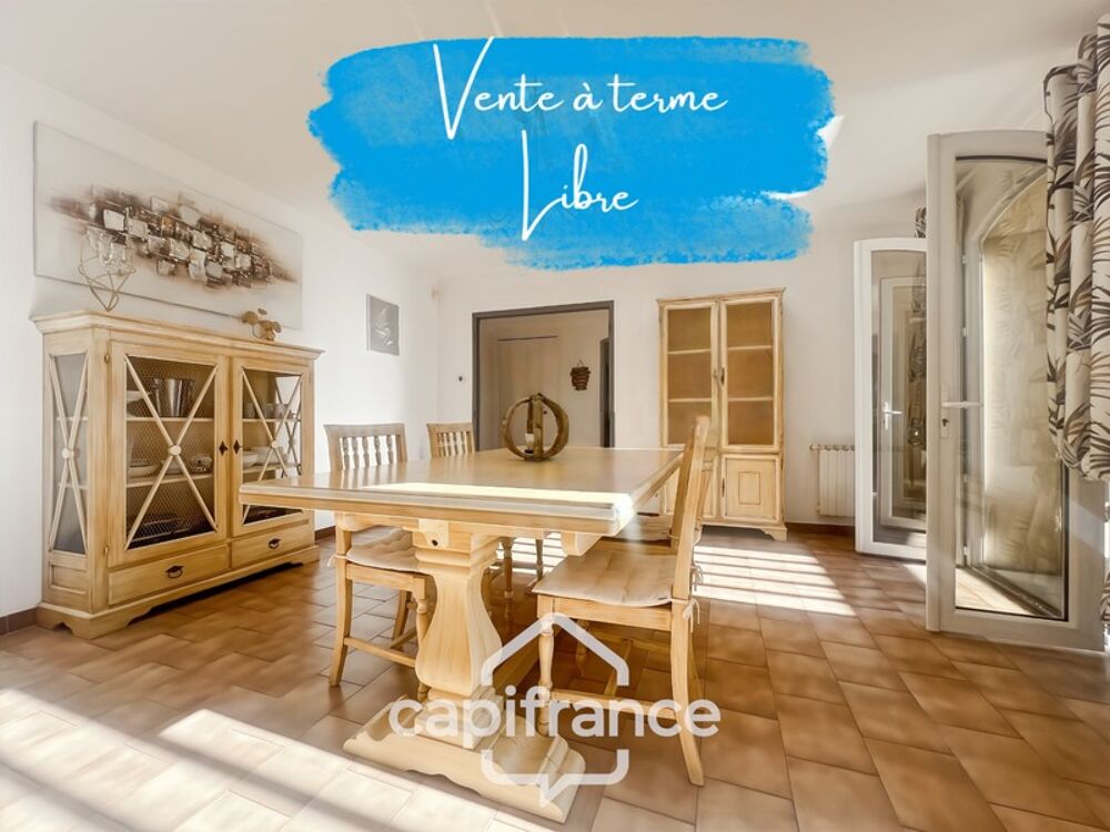 LAMBESC  Vente à terme libre  Propriété de plain-pied au coeur de la nature provençale