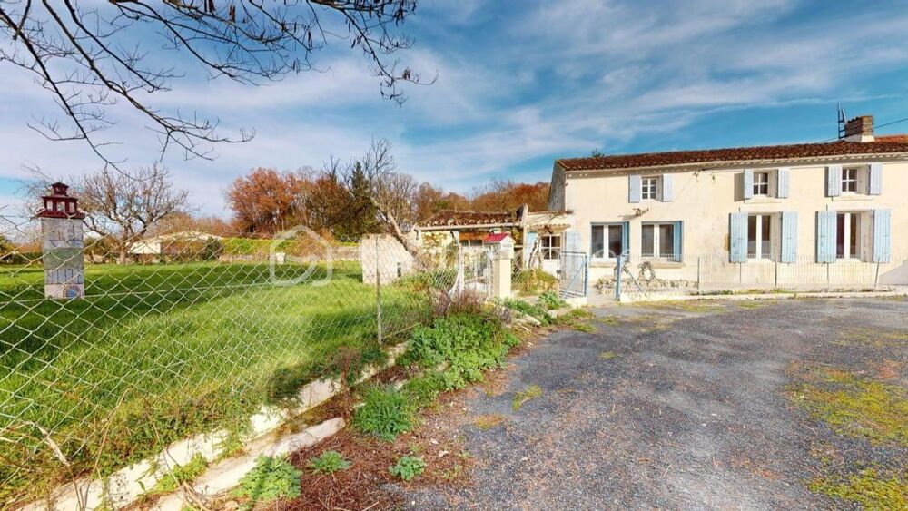 Vente Maison ? Maison + dépendance + terrain constructible – 122 000 € – 5 min de Saint-Savinien et d'Archingeay Archingeay