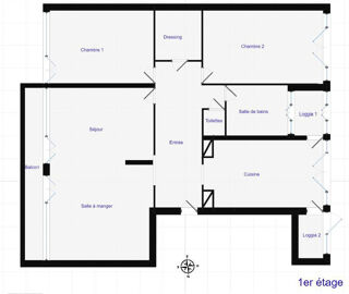  Appartement � vendre 4 pi�ces 108 m�