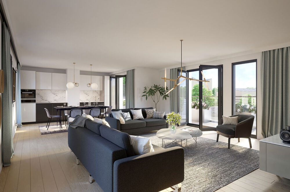 appartement à vendre 5 pièces avec terrasse de 80m² et deux places de parking à SAINT LEU LA FORET (95)
