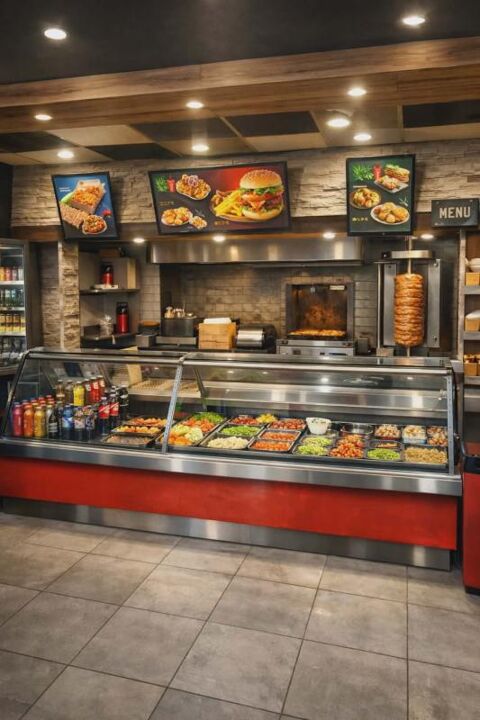   Fonds de commerce- à vendre - Kebab – Restauration rapide – Proche Redon (35) 