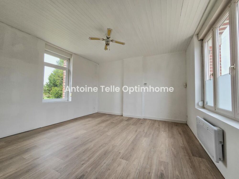 Saint Vaast en cambresis 59188 - Maison individuelle de 2 chambres avec jardin clos sur 335m²