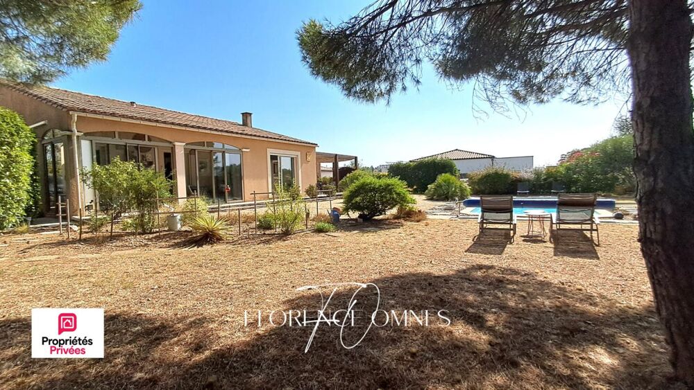 TREBES Villa d'exception avec appartement indépendant, piscine et parc arboré de 2 065 m²