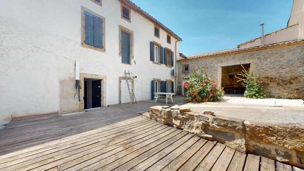 Vente Maison Maison climatisé R+2 avec local commercial  Conilhac Corbieres 7 pièce(s) 166 m2 cours exterieur Conilhac corbieres