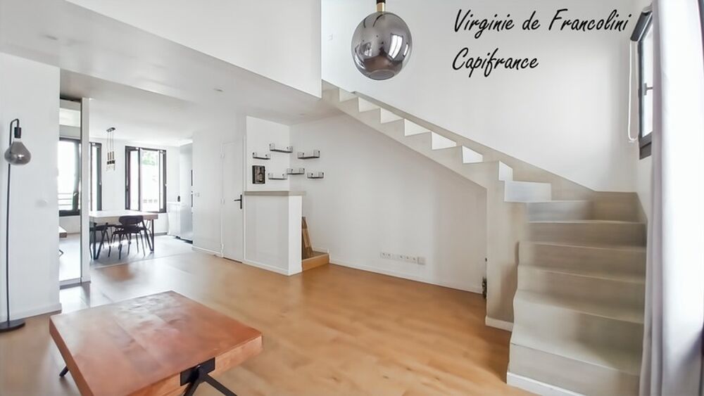 Alfortville-A vendre superbe Duplex/loft-2 pièces-Lumineux-Parfait état-Box et Cave-10/12m à pied RER D et métro L8