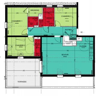  Appartement  vendre 4 pices 94 m