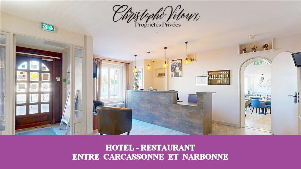   Axe NARBONNE CARCASSONE - HOTEL-RESTAURANT , MURS ET FONDS 