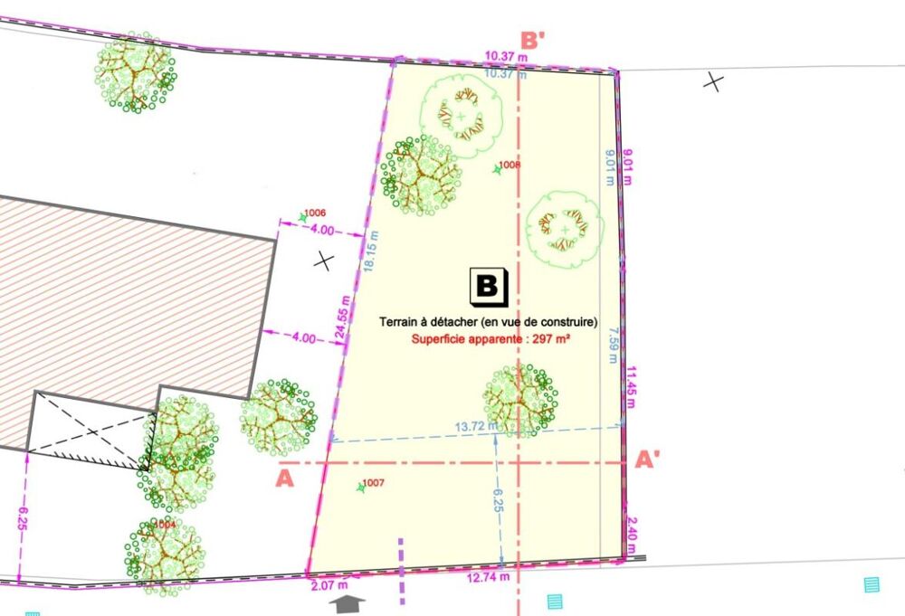 Vente Terrain Terrain à bâtir - Tarascon - 300m² Tarascon