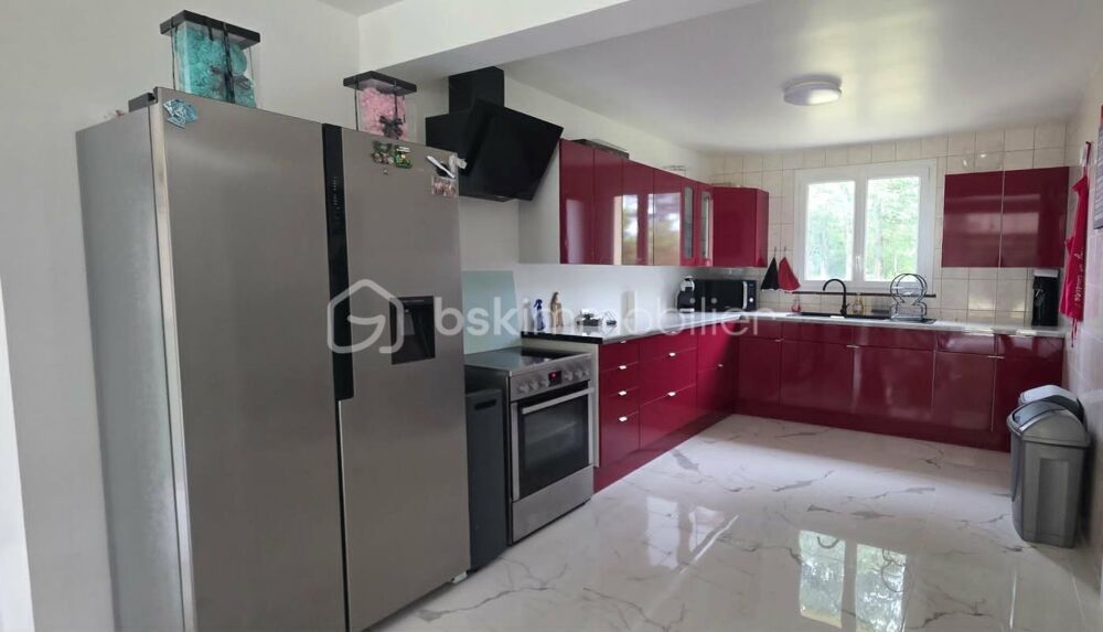 Maison 135 m² - 4 chambres - Grand terrain 8030 m² + Hangar 70 m² - Cudot