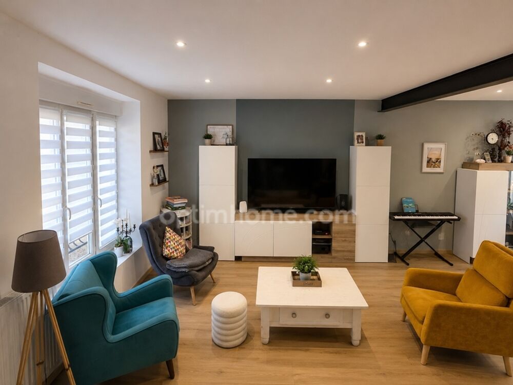 Maison rénovée à vendre 4 chambres, jardin, piscine et dépendance à BRAS SUR MEUSE