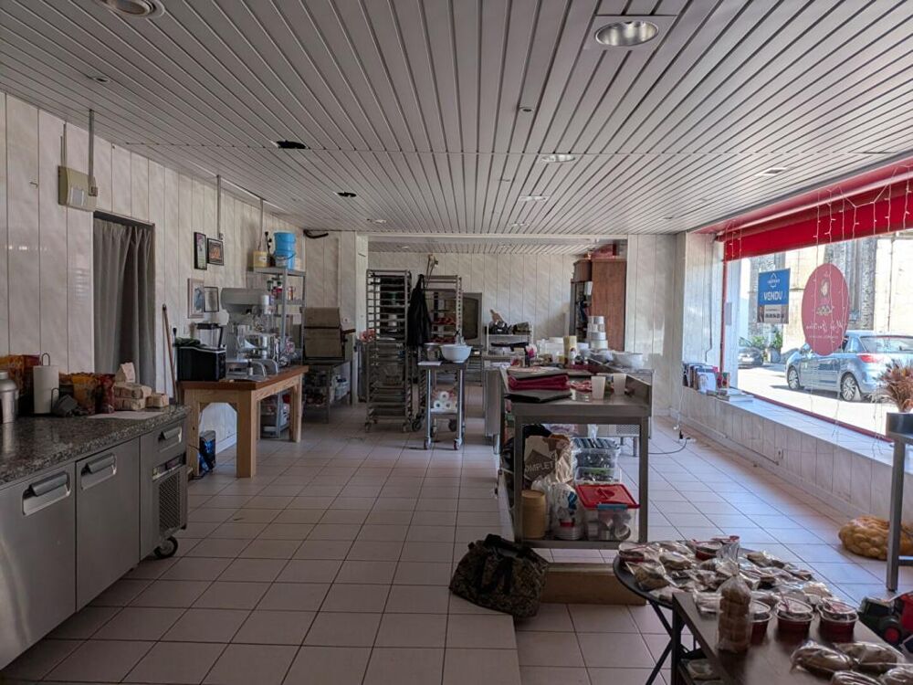 Vente Maison local commercial + habitation Chateauneuf du faou