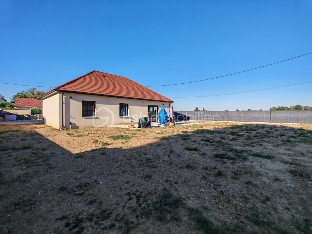 Maison de plain-pied de 2023, garage et jardin