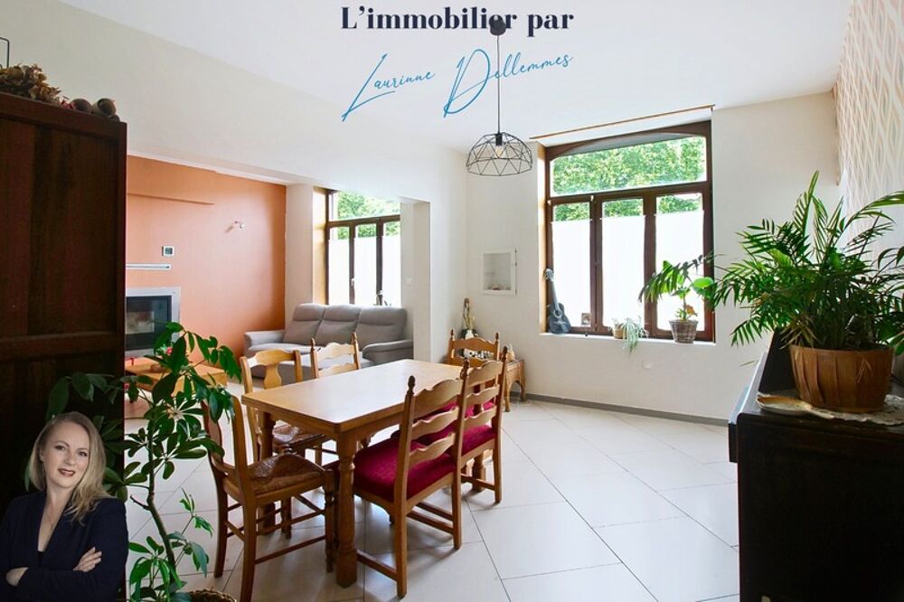 Vente Maison En exclusivité - Maison Familiale Semi-Mitoyenne 3 grandes chambres à vendre 165m2 avec Hangar à MORTAGNE DU NORD (59) Mortagne du nord