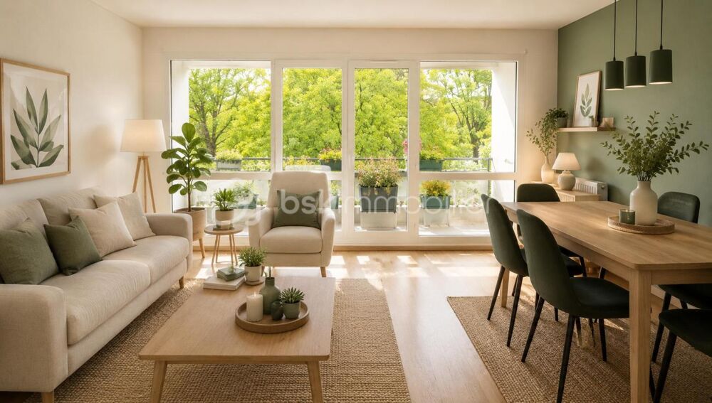 Appartement très lumineux au dernier étage