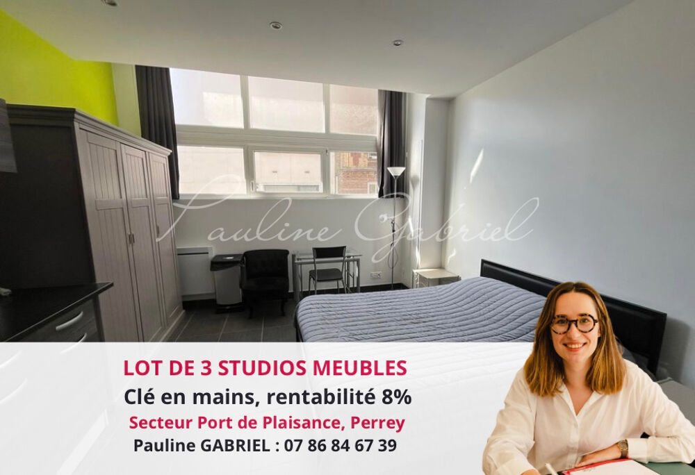 Lot de 3 studios à deux pas du port et de la plage