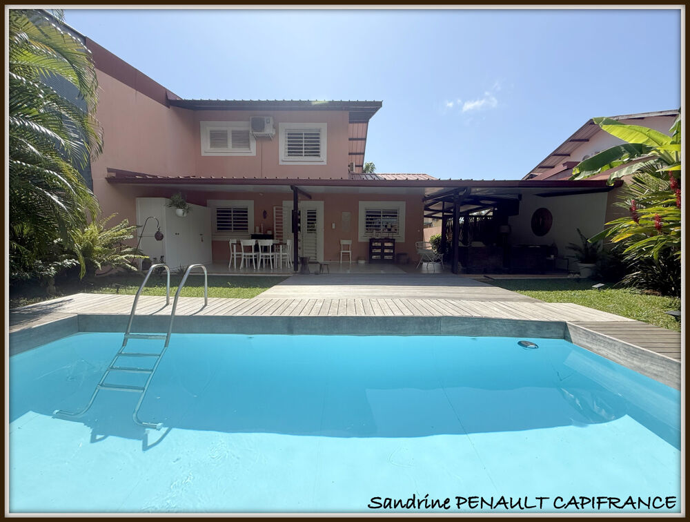A VENDRE A KOUROU (GUYANE FRANCAISE) UNE SPLENDIDE MAISON T4 JUMELEE de 90 m² - TERRAIN DE 297 m² - AU PRIX DE 379 000 €