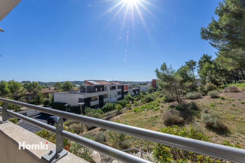 Appartement T2 avec terrasse, loggia, parking et vue exceptionnelle  Grabels