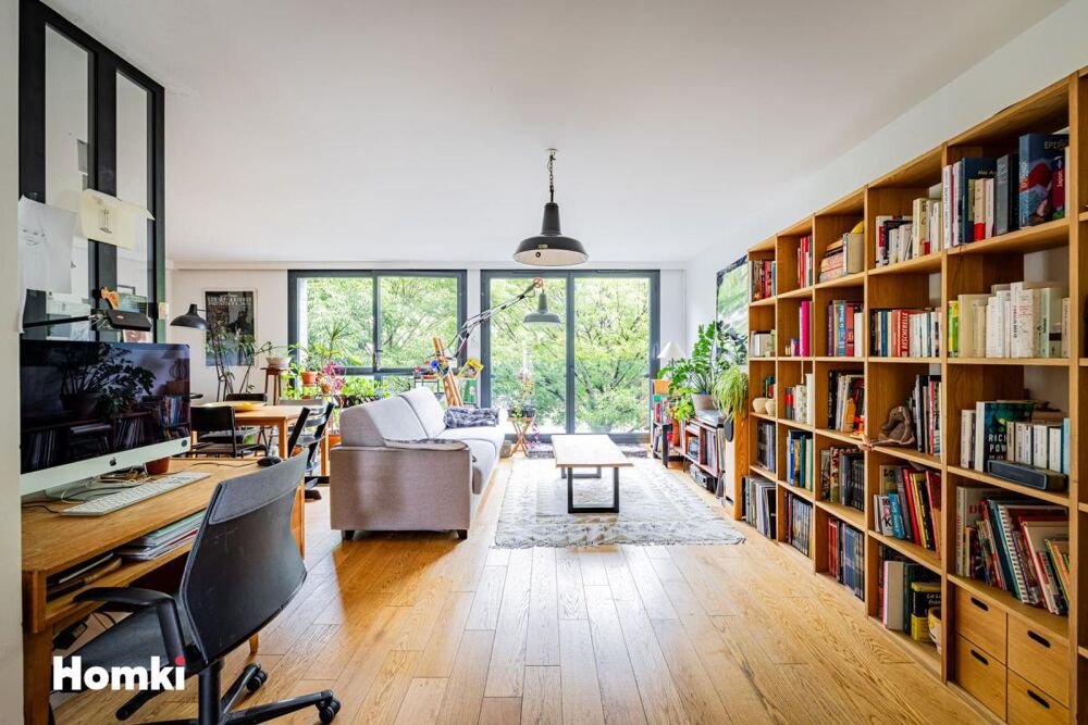 Appartement T3 de 77 m2 au bord du canal à Pantin