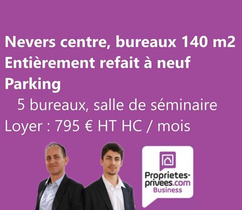 NEVERS CENTRE - BUREAUX 140 M2 795 58000 Nevers