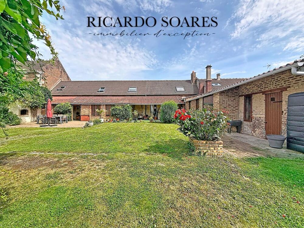 Vente Maison 60710 CHEVRIERES - LONGÈRE DE CARACTÈRE 175 m2 / 4 CHAMBRES / GRAND SÉJOUR / PLUSIEURS DEPENDANCES / TERRAIN 1660 m2 Chevrieres