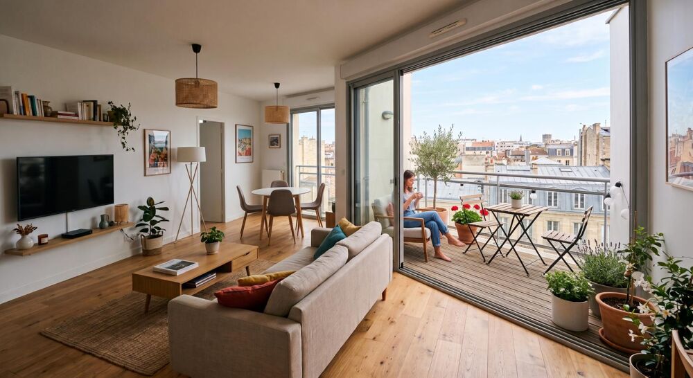 ***Beau T3 en DERNIER ETAGE avec 2 TERRASSES et place de parking !***