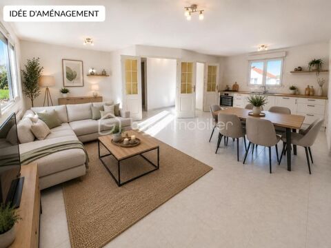   ? COUP DE C�UR ASSUR� � Maison de plain-pied avec sous-sol complet Maison - 5 pi�ce(s) - 94 m�